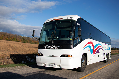 Badder Bus driver safely driving a Badder Bus